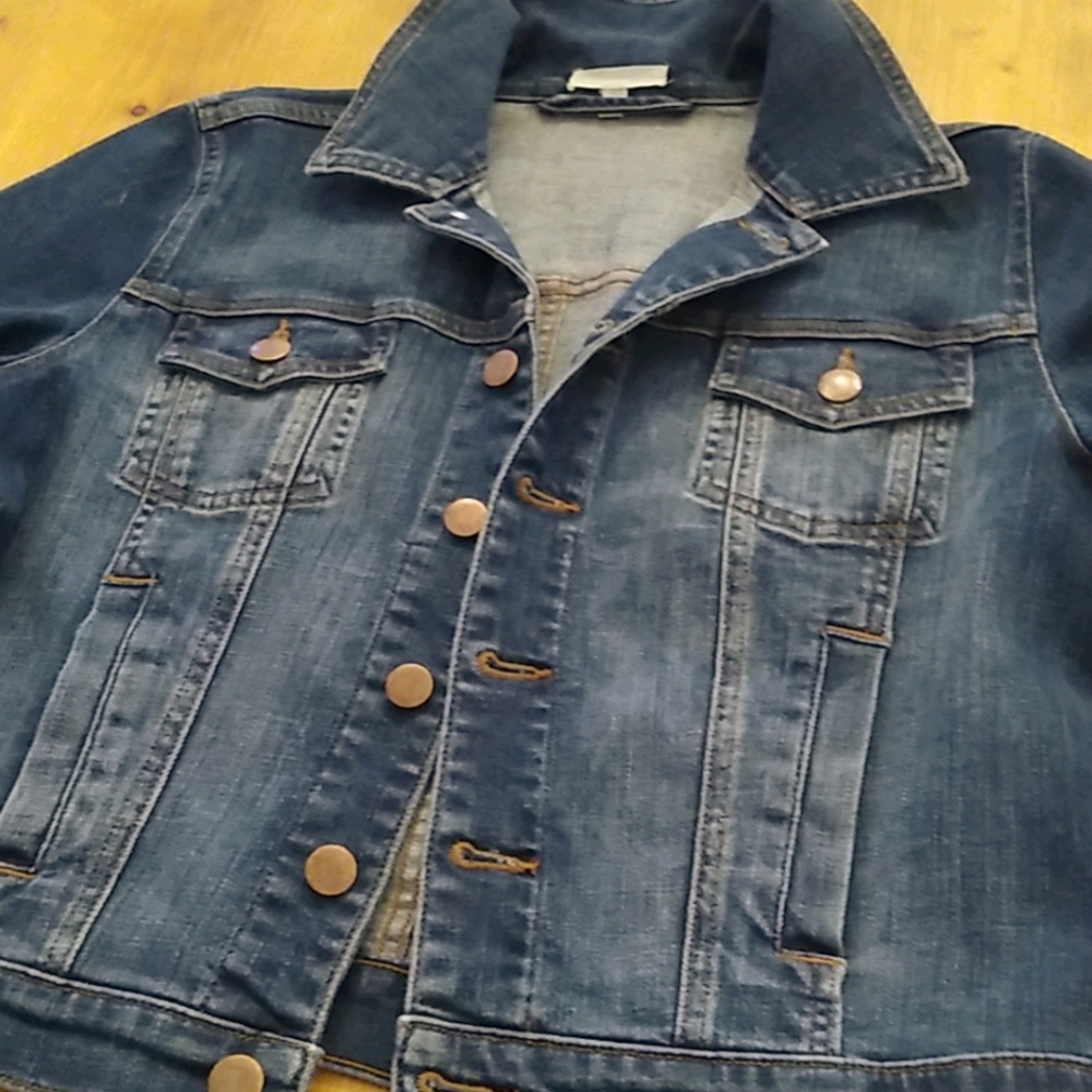 Eileen Fisher jean jacket